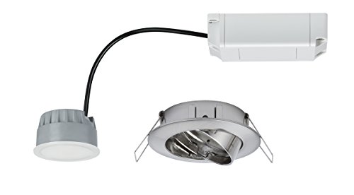 Paulmann 93842 Coin Einbauleuchte Eisen gebürstet RGB