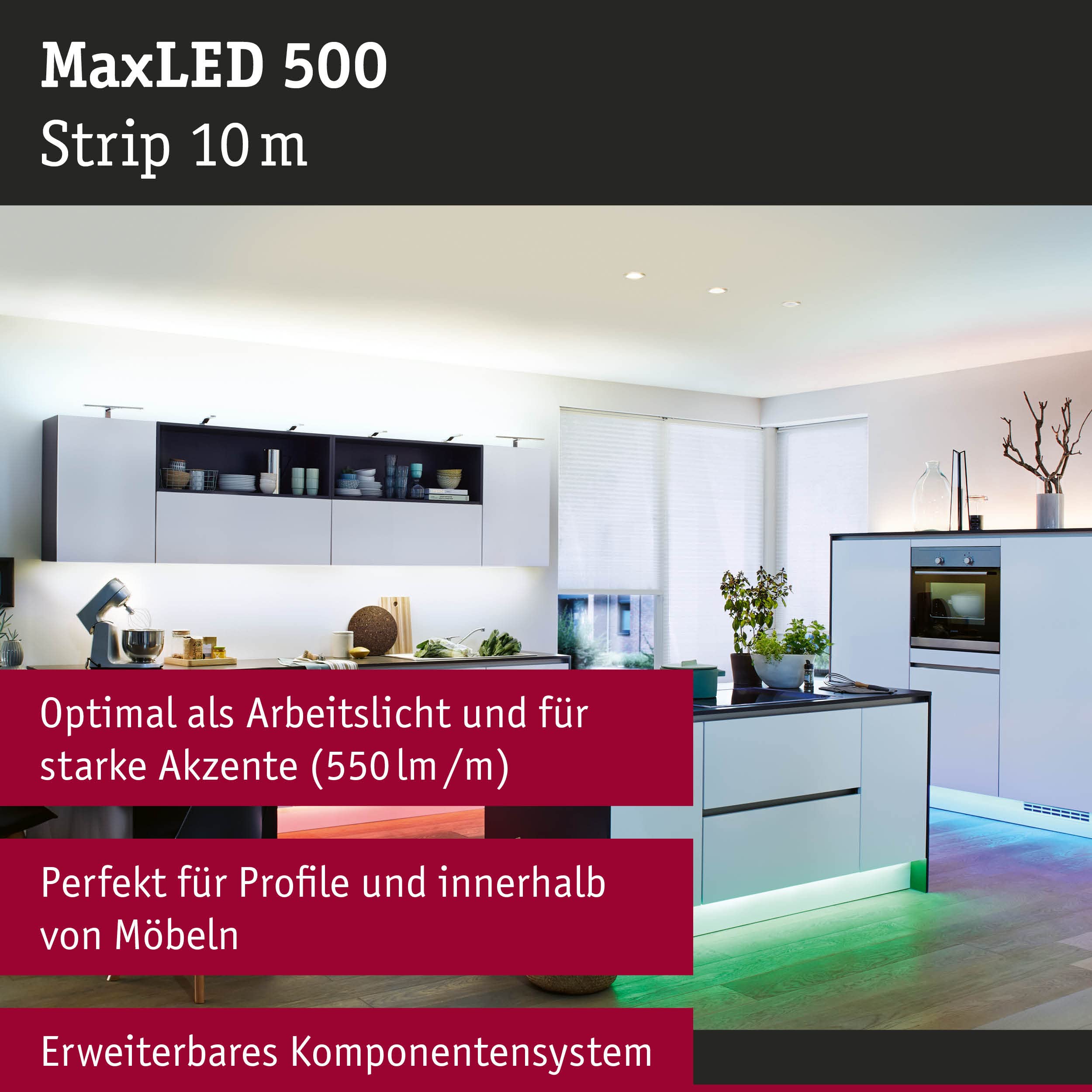 Paulmann MaxLED 500 Stripe 71044 RGBW 10m Set IP20