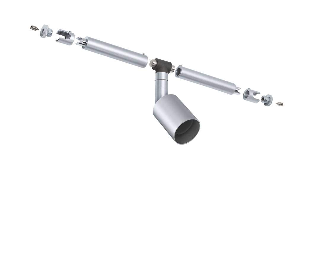 Paulmann 94139 Salt Seilspot GU5,3 Chrom matt ohne Leuchtmittel