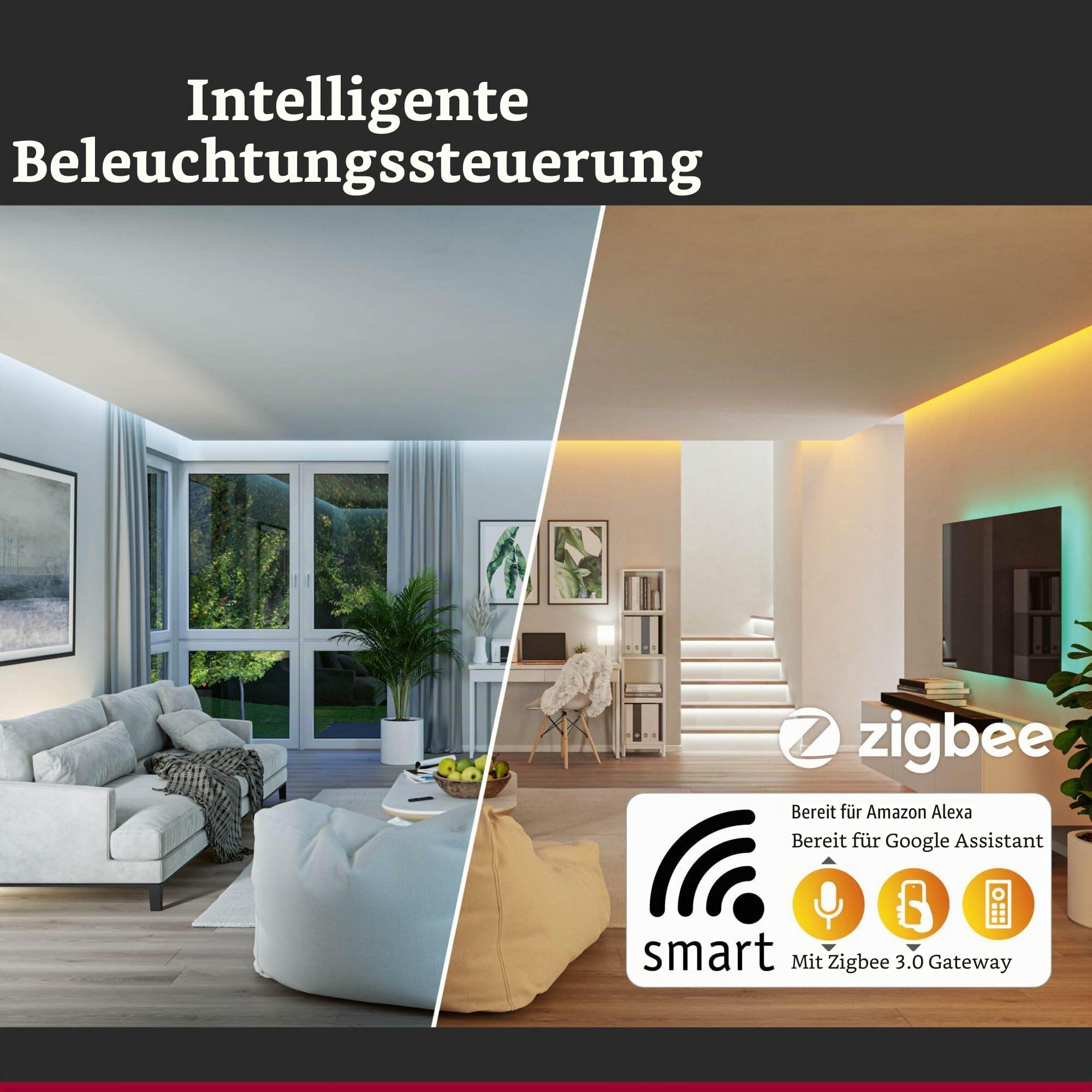 Paulmann Coin Einbauspot Zigbee 6W 470lm 2700K rund