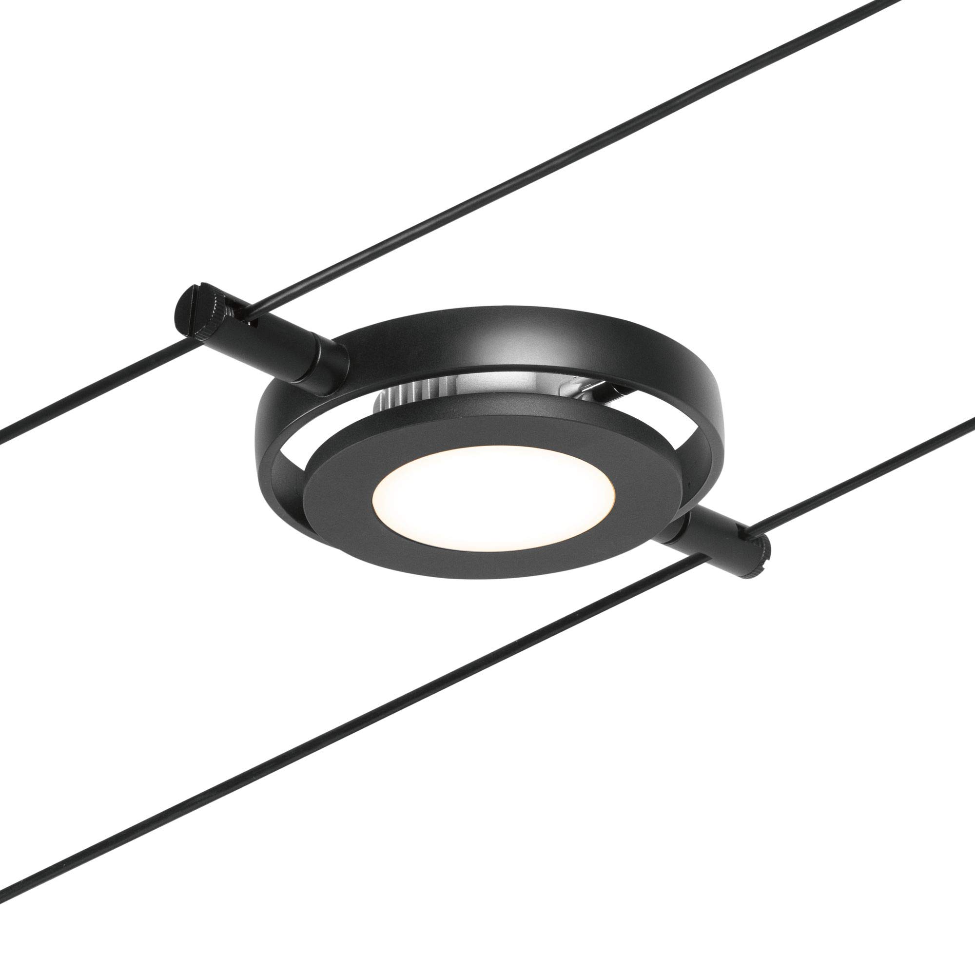 Paulmann Wire Systems RoundMac Seilset 5-flammig Schwarz LED