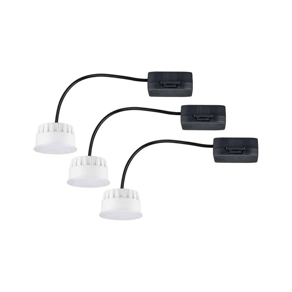 Paulmann 92472 Choose Coin LED Modul 3er-Set satin