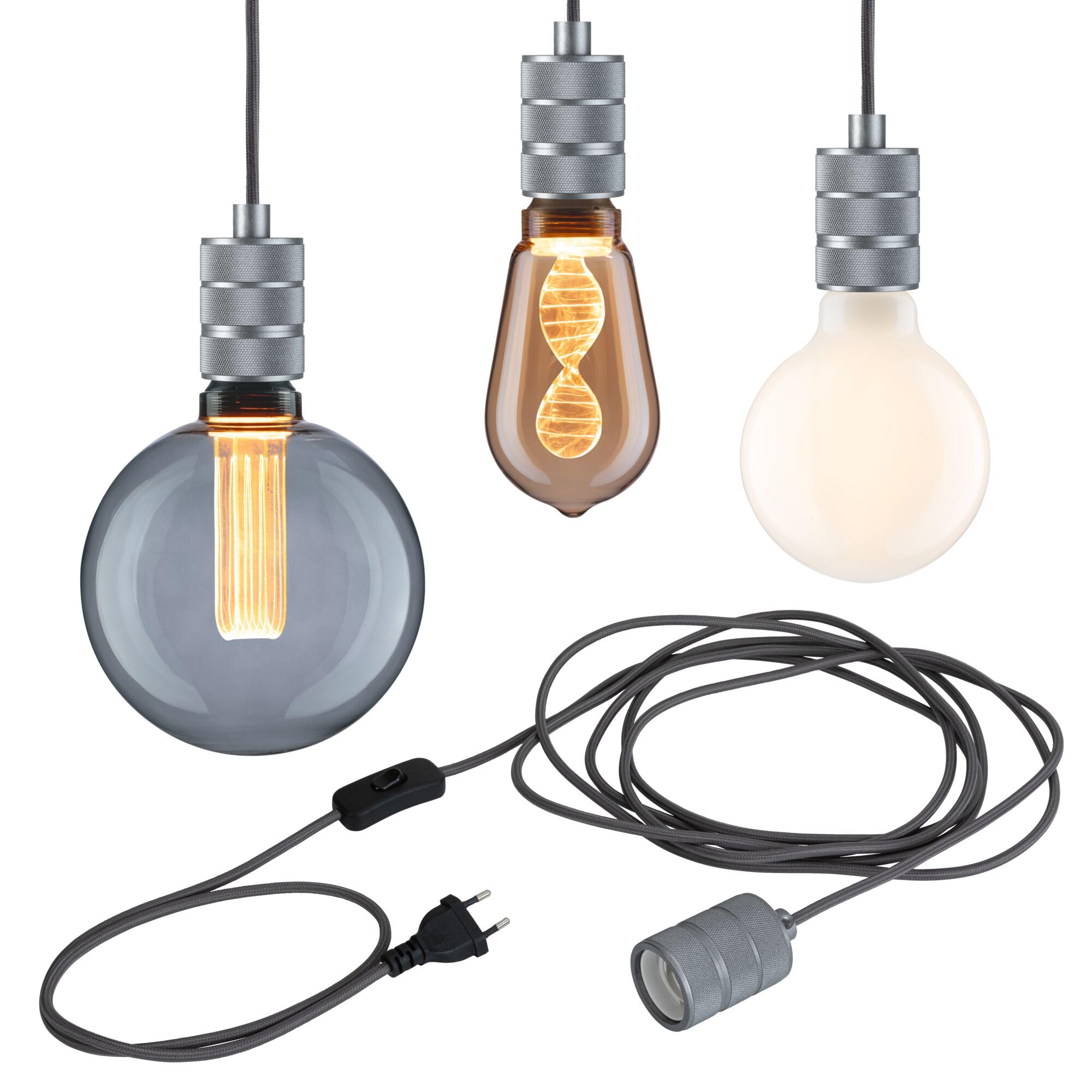 Paulmann Neordic Tilla 78437 Pendelleuchte E27 mit Stecker