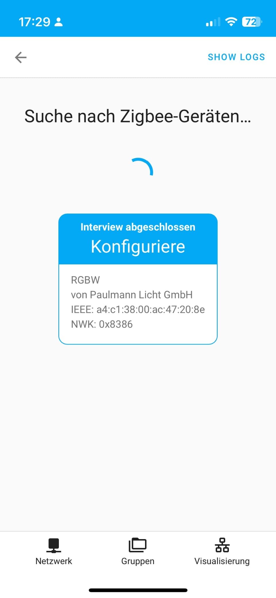 Paulmann 29162 Globe G125 E27 Leuchtmittel RGBW dimmbar