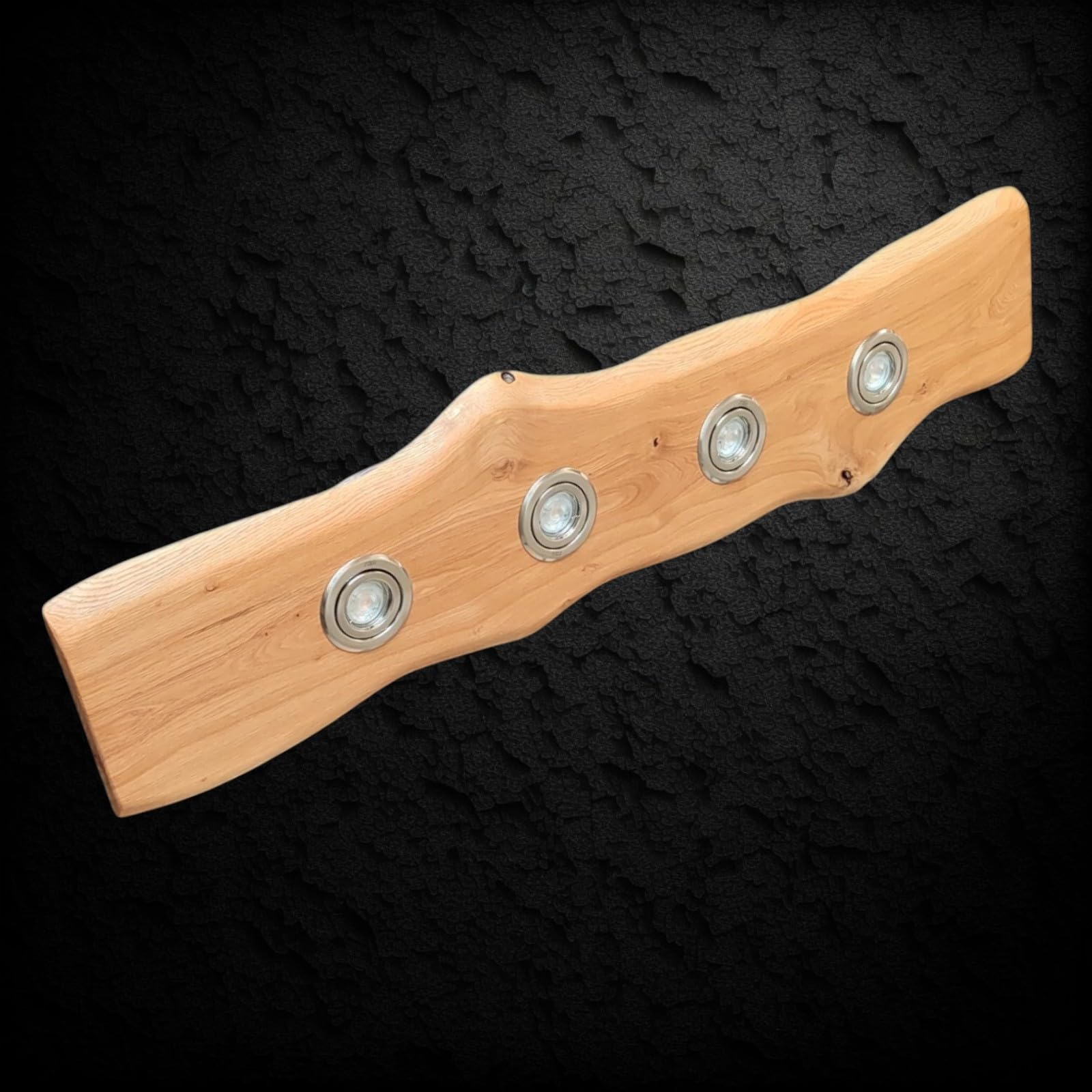 Friesenlicht Liksa Deckenlampe Wildeiche 80cm 3 Spots GU10