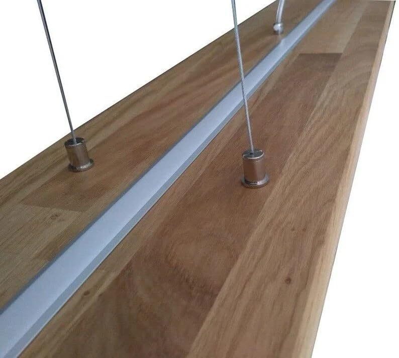 Friesenlicht Paula Pendelleuchte Holz 120cm dimmbar Wildeiche
