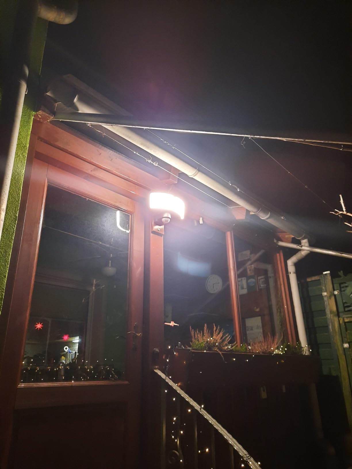 MATO Doppel LED Strahler 40W Außenstrahler Anthrazit 3200 Lumen