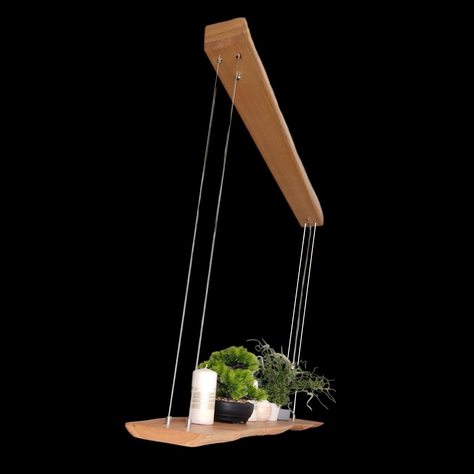 Friesenlicht Sena Hängelampe Wildeiche 120 cm Regal