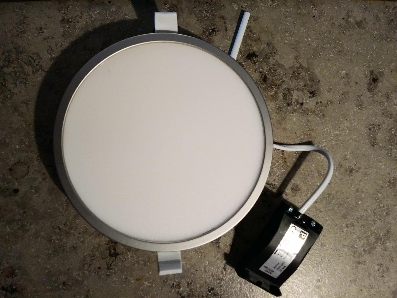 Paulmann Areo 929.33 Einbaupanel 180mm weiß IP44