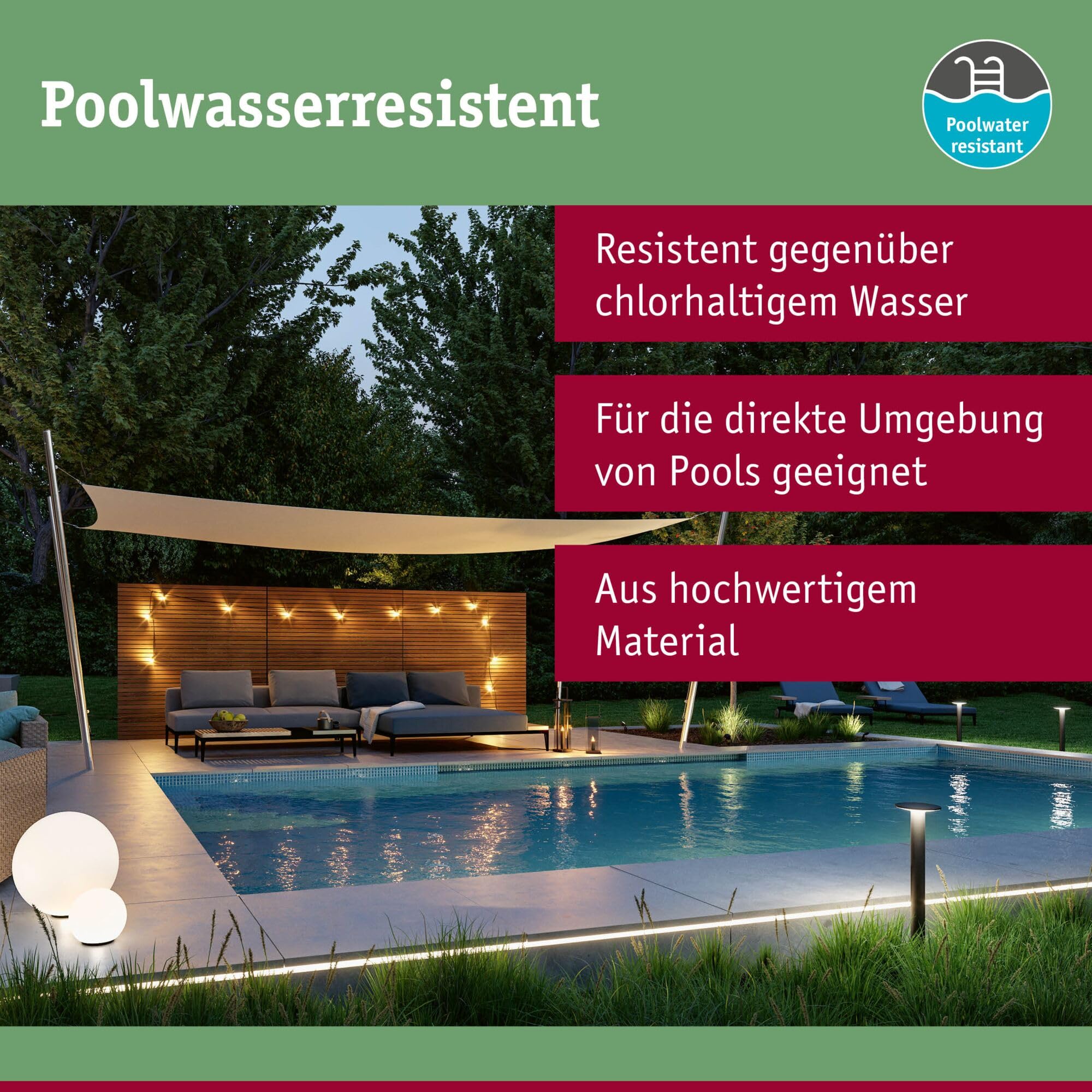Paulmann 94574 Plug & Shine Gartenstrahler IP65 schwarz
