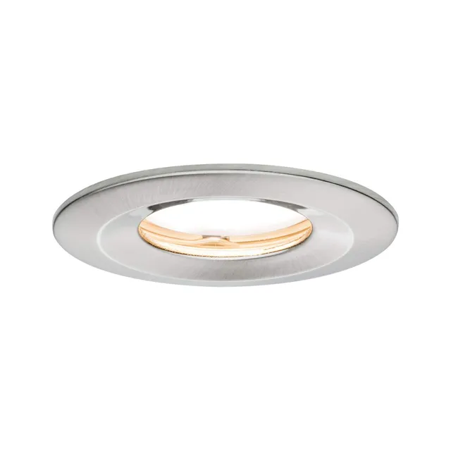 Paulmann Coin Slim EBL Einbaustrahler rund IP65 6,8W dimmbar