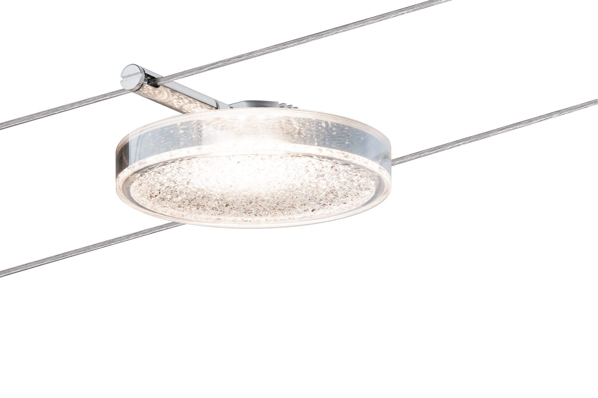 Paulmann DiscLED 2 50110 Seilleuchte Set Transparent 4x4W White