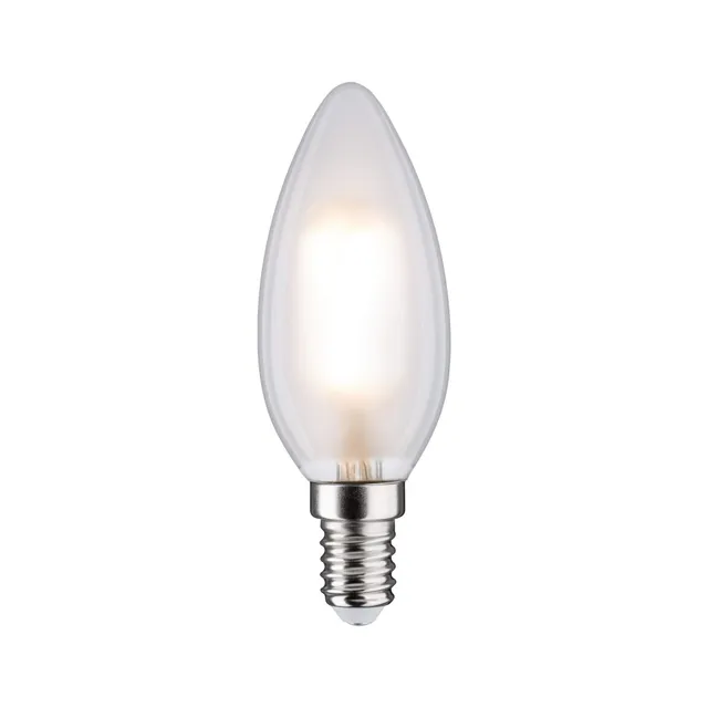 Paulmann 28613 LED Kerze E14 5W Matt Warmweiß 2700K 1 Stück