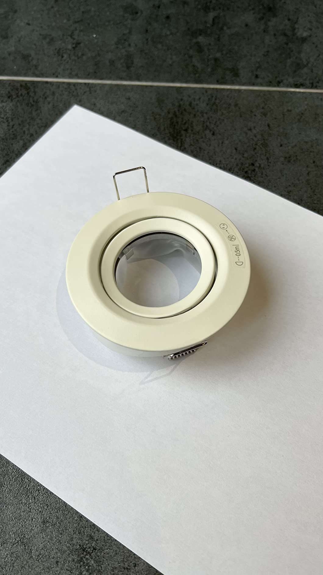 Paulmann Premium Einbaustrahler IP65 schwenkbar Weiß GU10