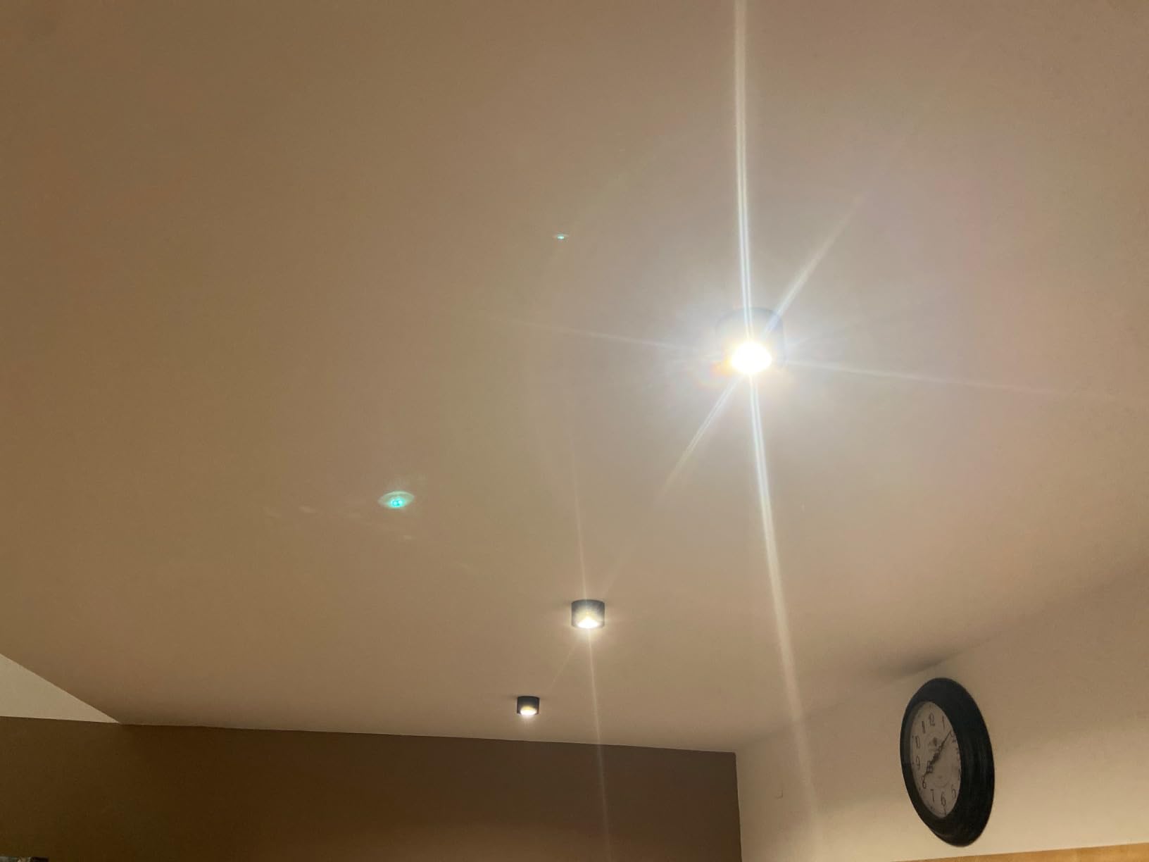 MATO Aufbaustrahler Ø80 schwarz 5W 3 Lichtfarben
