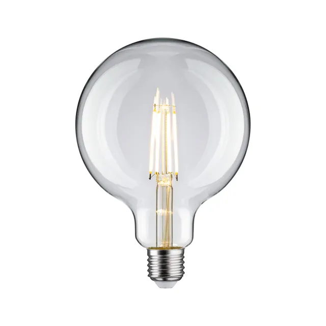 Paulmann Klassik Globe Filament G125 LED-Lampe E27 Klar 9W