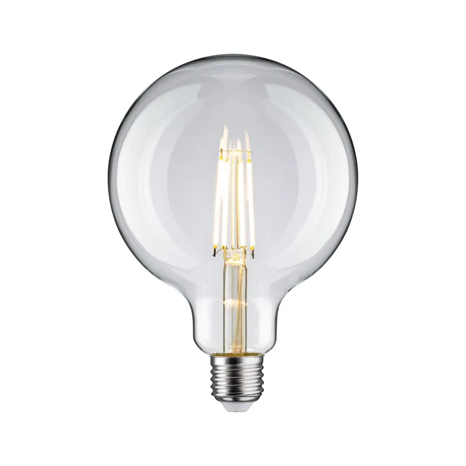 Paulmann Klassik Globe Filament G125 LED-Lampe E27 Klar 9W