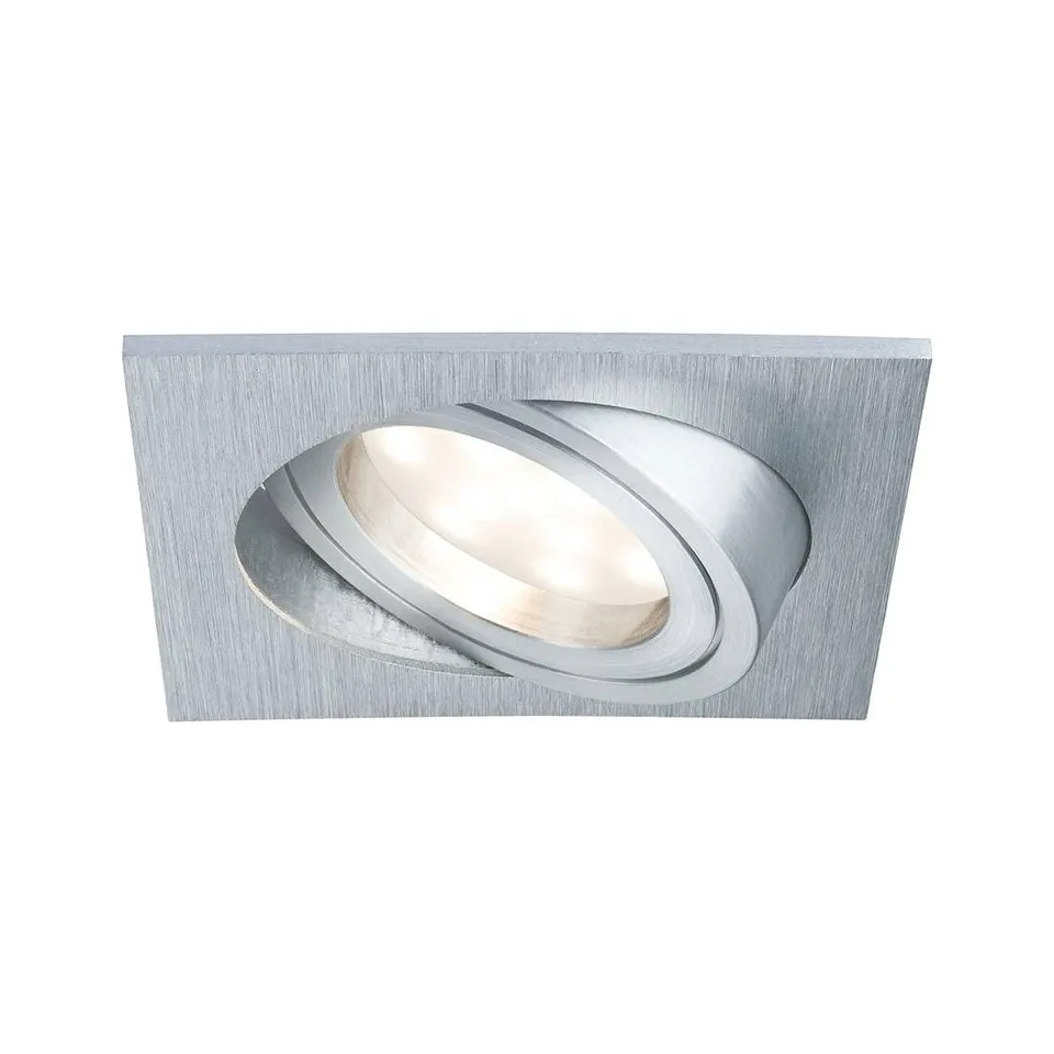 Paulmann 93986 Coin Einbauspot Set 3x7W eckig
