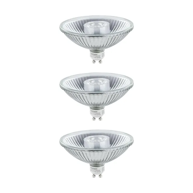 Paulmann Set Standard 5228 QPAR111 Reflektor 3er Alu 2700K