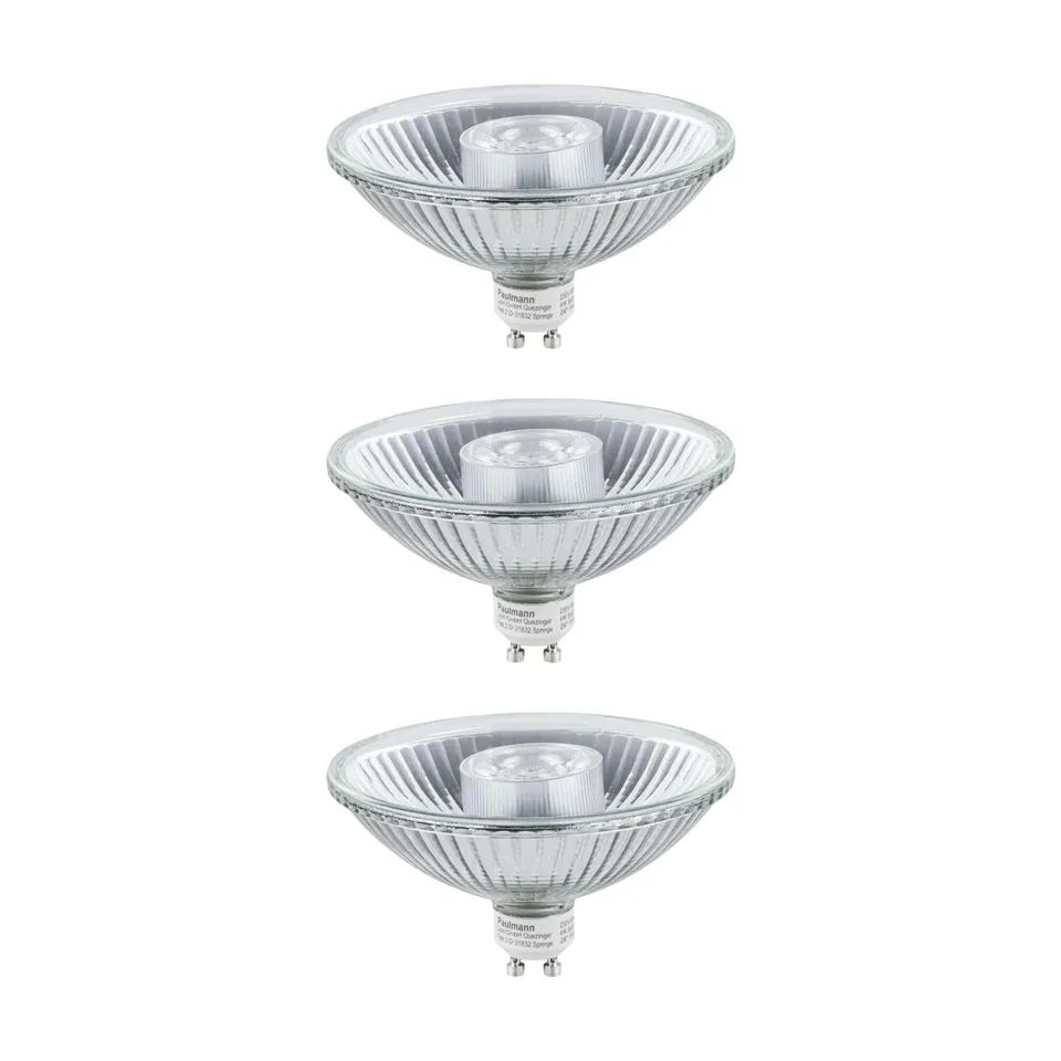 Paulmann Set Standard 5228 QPAR111 Reflektor 3er Alu 2700K