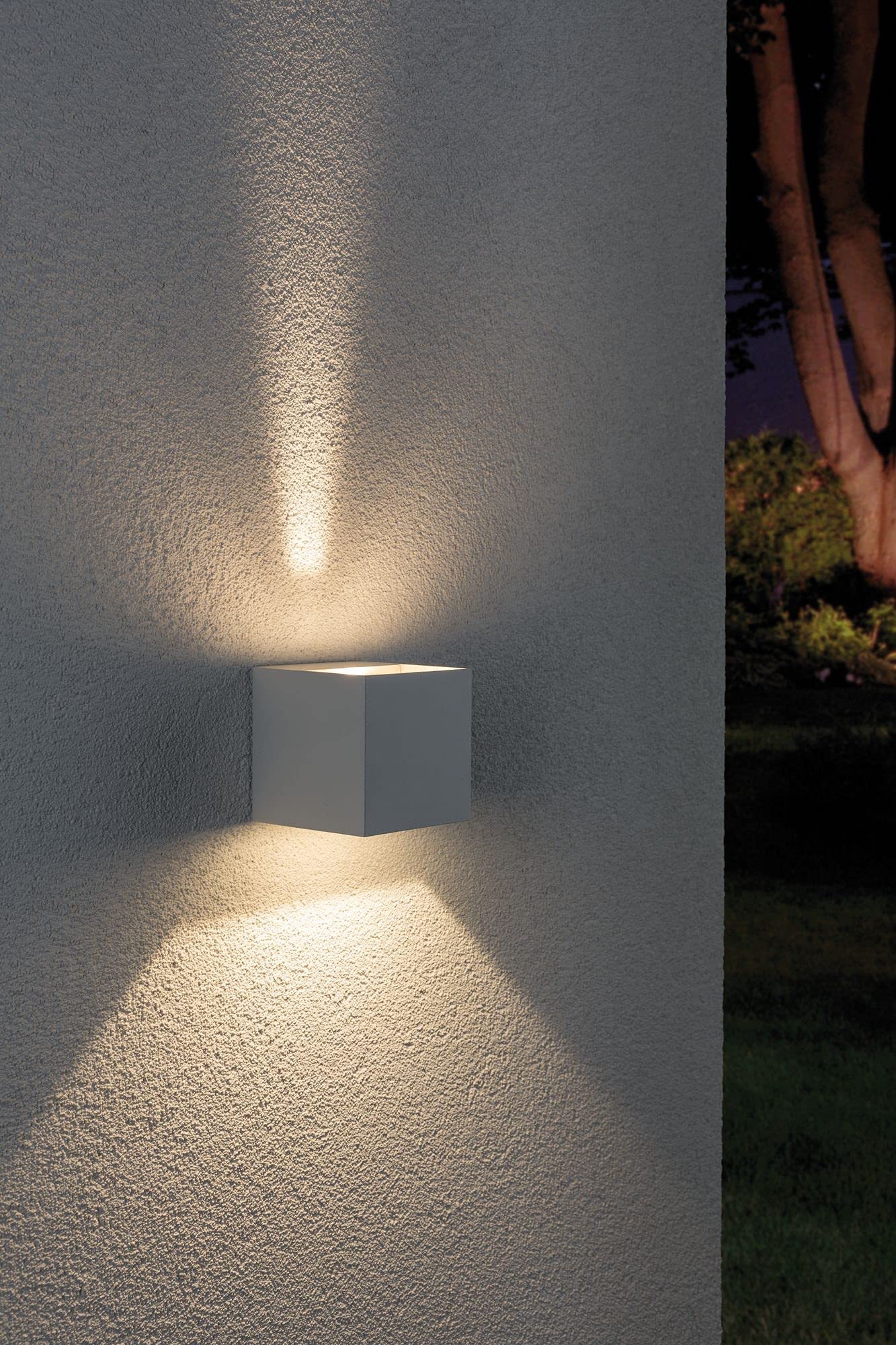 Paulmann Cybo Wandaufbauleuchte LED weiß IP65