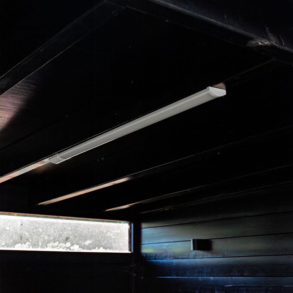 Hoftronic LED-Batten 120cm 40W Langfeldleuchte 3000K 1er