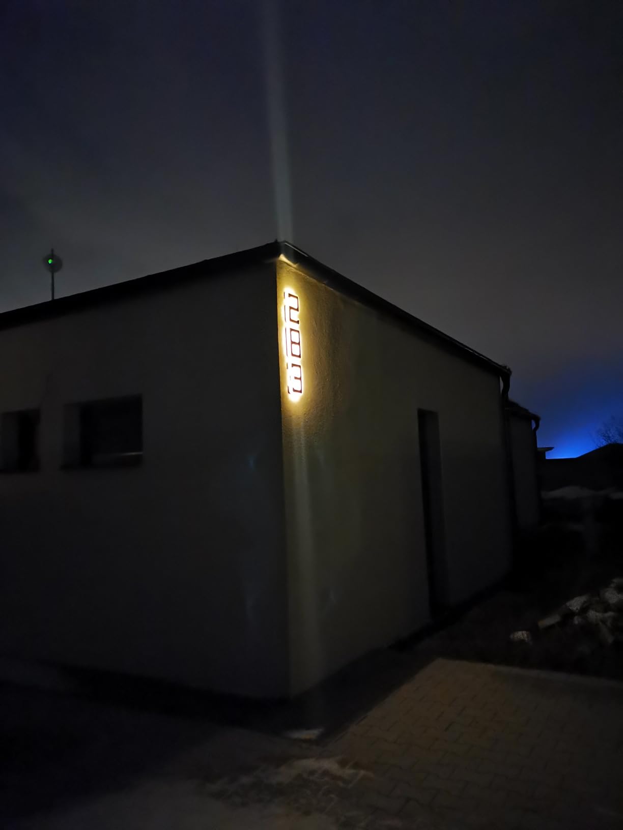 Paulmann 79843 Solar-Hausnummer schwarz warmweiß IP44