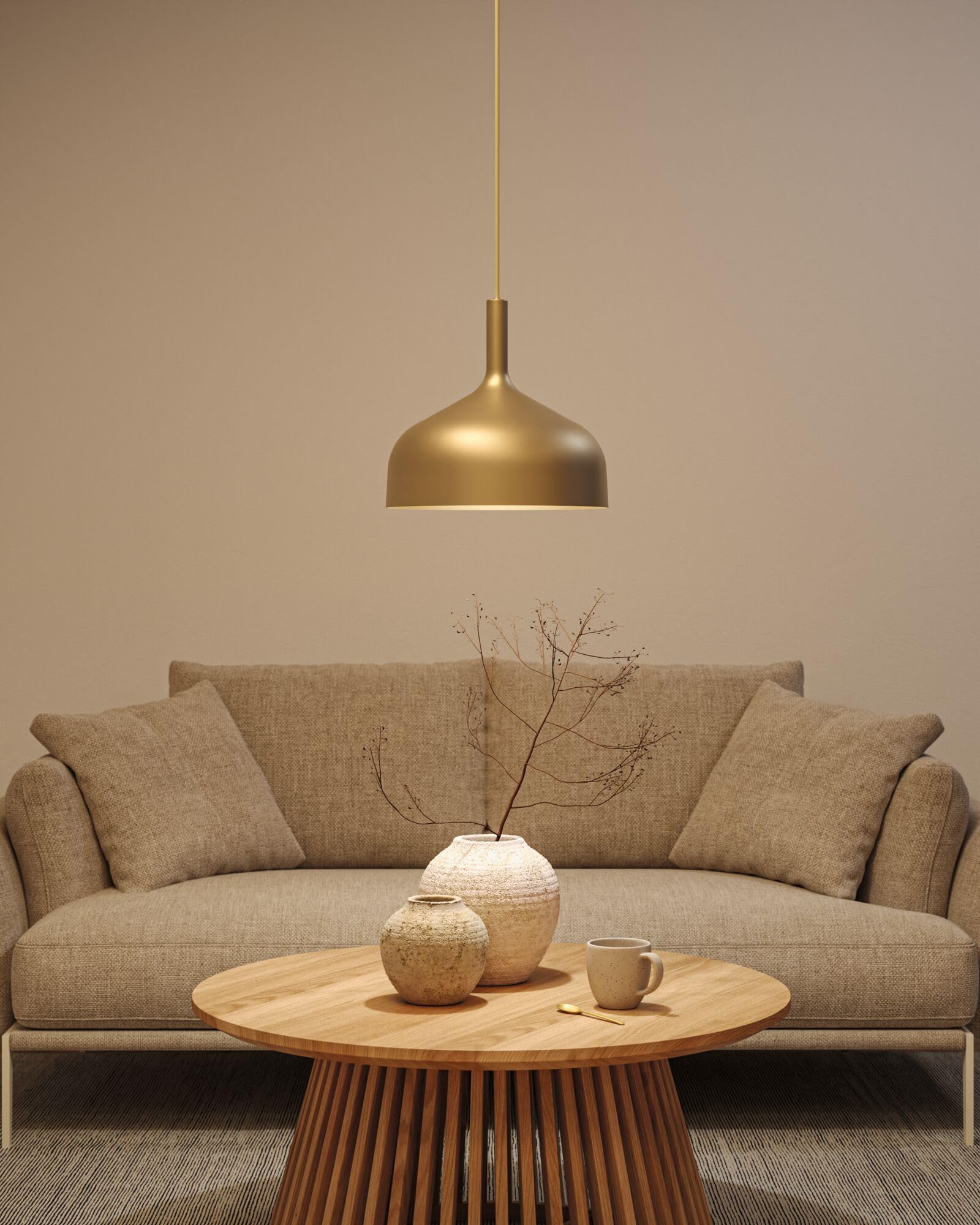 Paulmann Embla II 77066 Pendelleuchte Gold E27