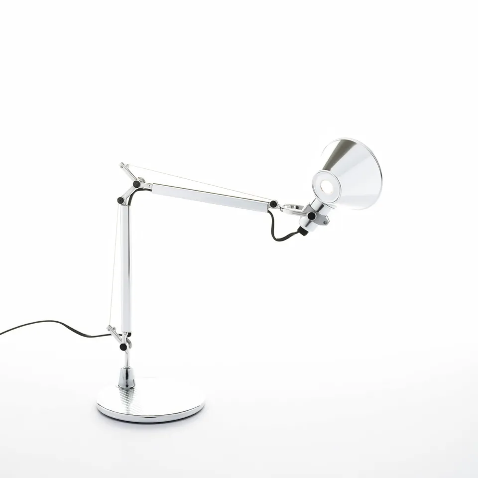 Artemide Tolomeo Micro Schreibtischleuchte Aluminium dimmbar