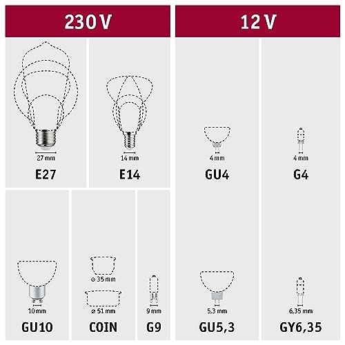 Paulmann 28722 LED Birne E27 orange 2000K