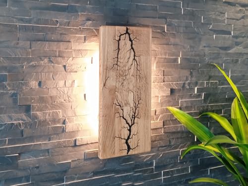 FRIESENLICHT RIXA Wandleuchte 120 cm Eiche