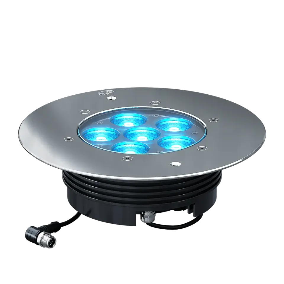 DTS MYRA 6 FC LED Scheinwerfer RGBW Außen