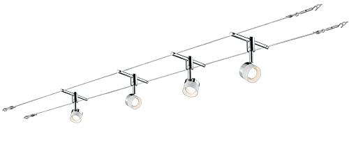 Paulmann 940.80 Stage Seilsystem LED-Set weiß 4x5W warmweiß