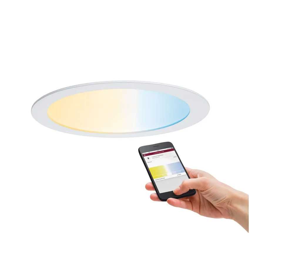 Paulmann More 500.72 Einbaupanel Zigbee Tunable White