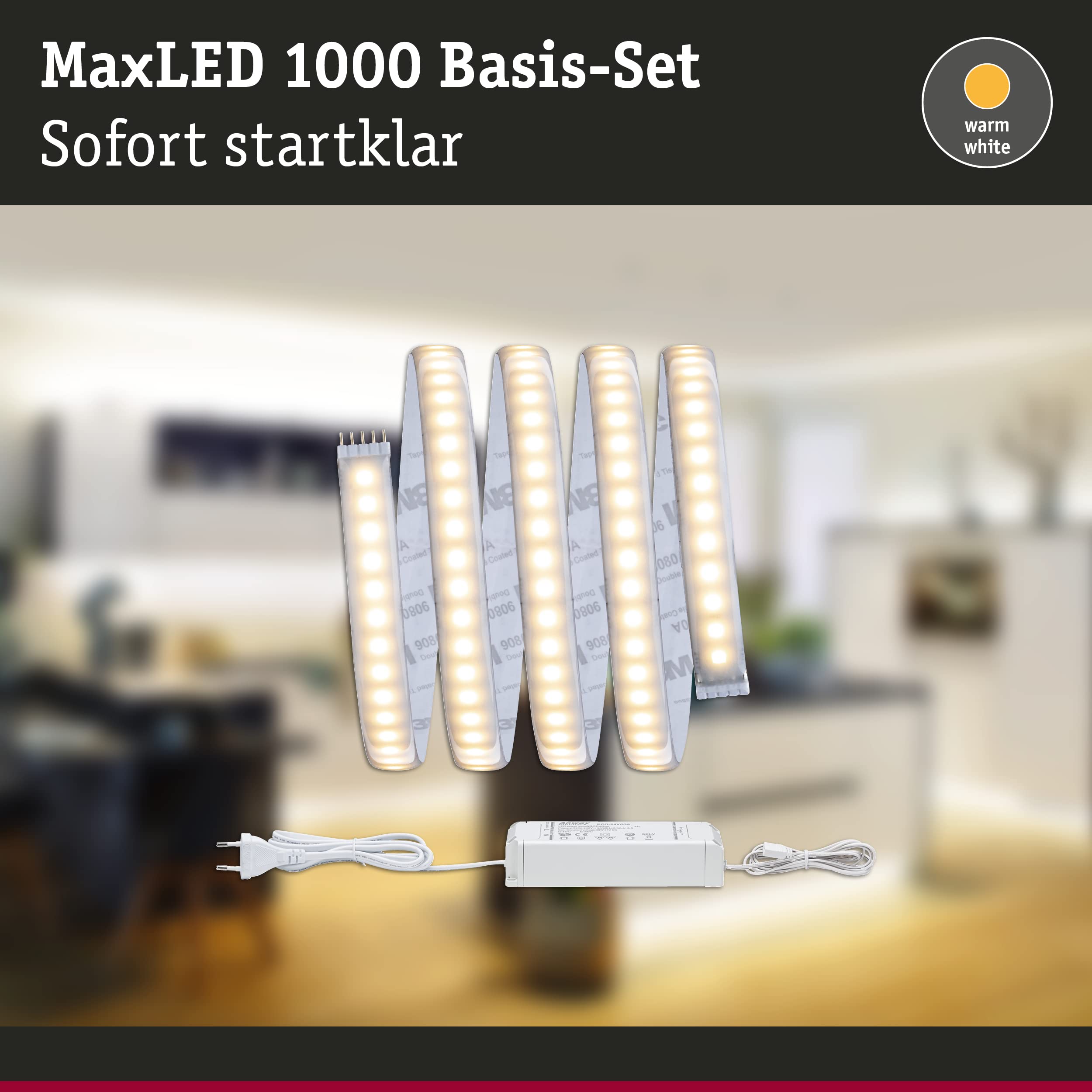 Paulmann MaxLED 1000 Basisset 15m warmweiß 20W