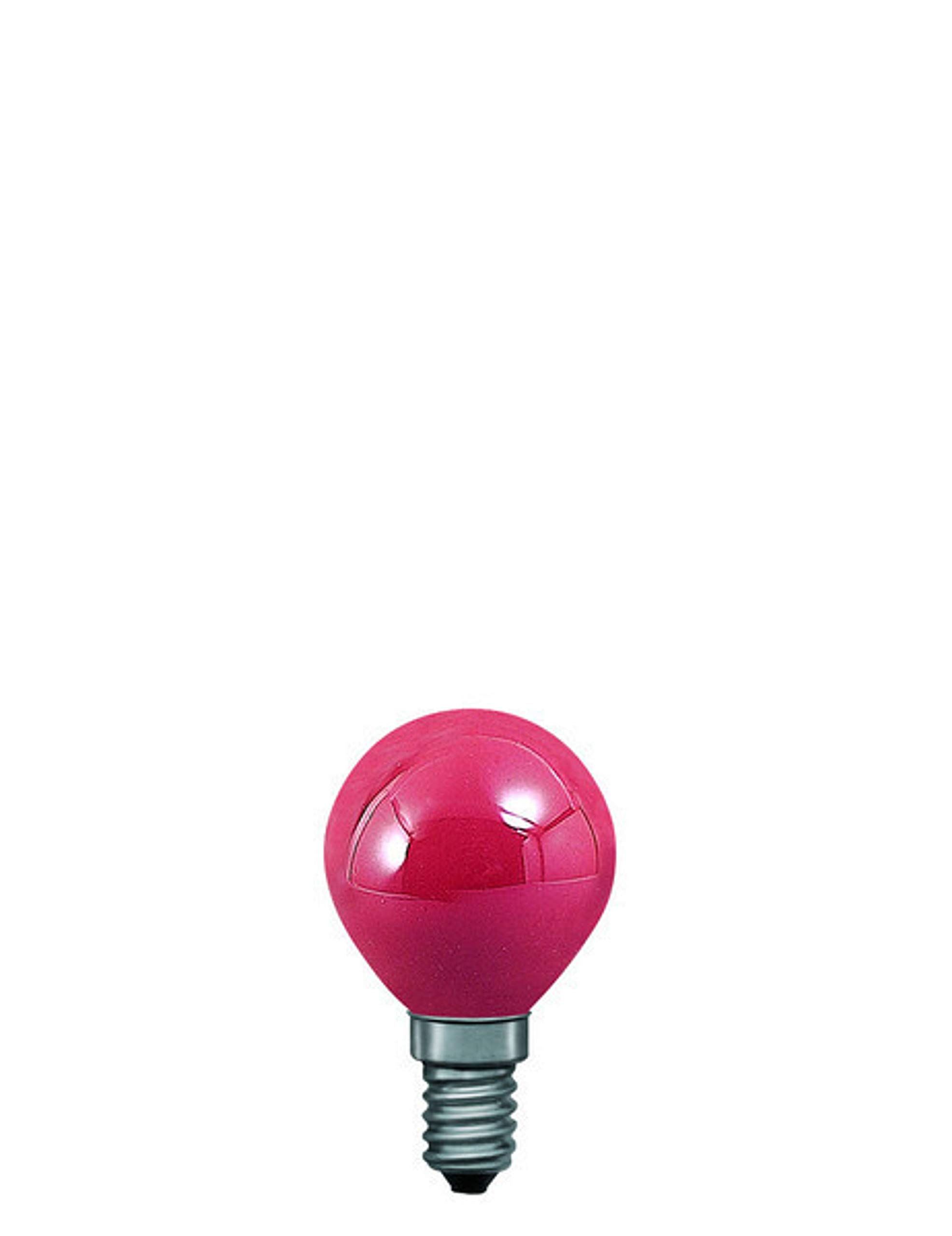 Paulmann Tropfenlampe 40121 E14 25W Glas Rot Leuchtmittel