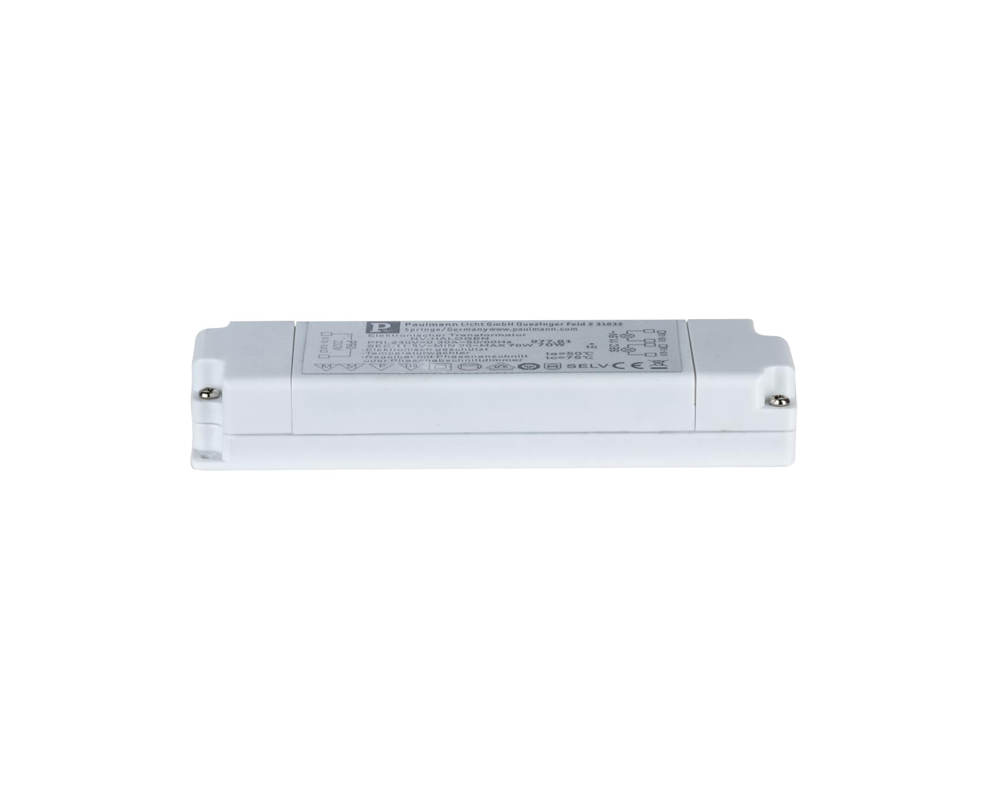 Paulmann 977.69 Disc Elektroniktrafo 20-70W Grau