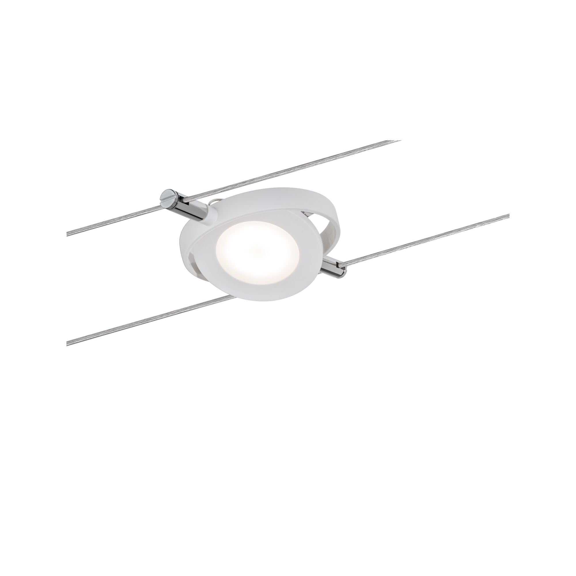 Paulmann Seilsystem 941.06 LED Seilleuchten 6er Set Weiß matt
