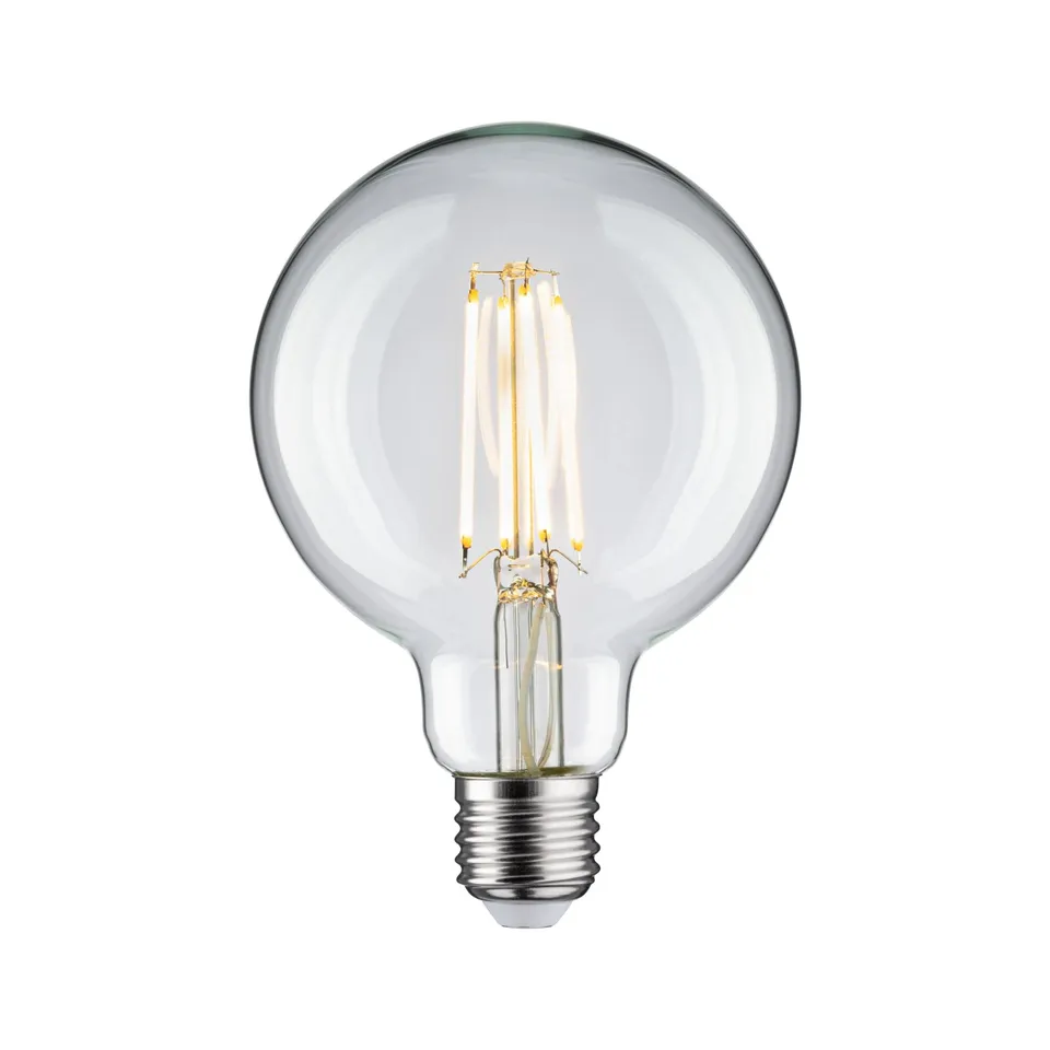 Paulmann 28957 Globe Filament G95 LED Lampe opal warmweiß