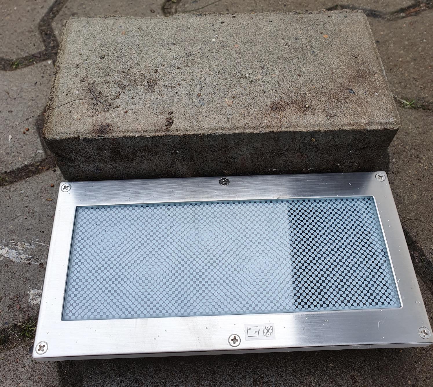 Paulmann Aron 94238 Solar Bodeneinbauleuchte 10x10cm IP67
