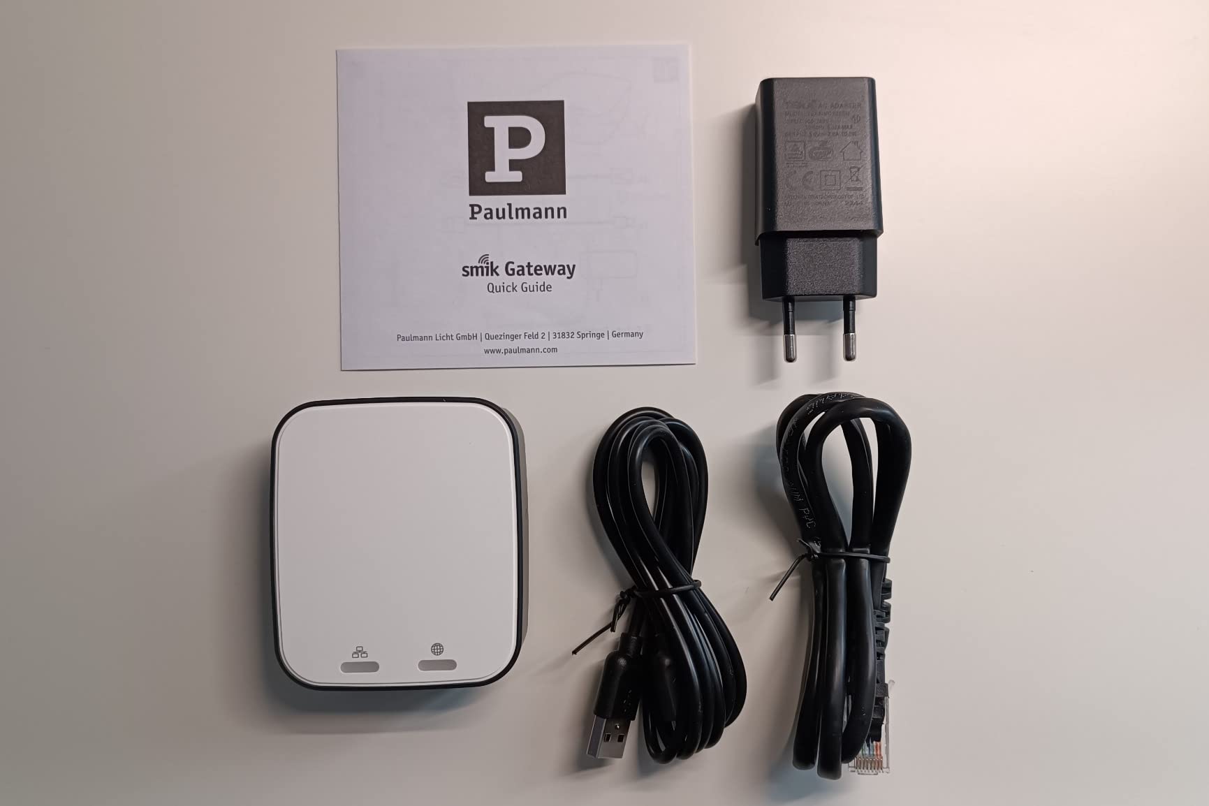 Paulmann Smik 50135 Zigbee Gateway Bridge weiß Steuerzentrale