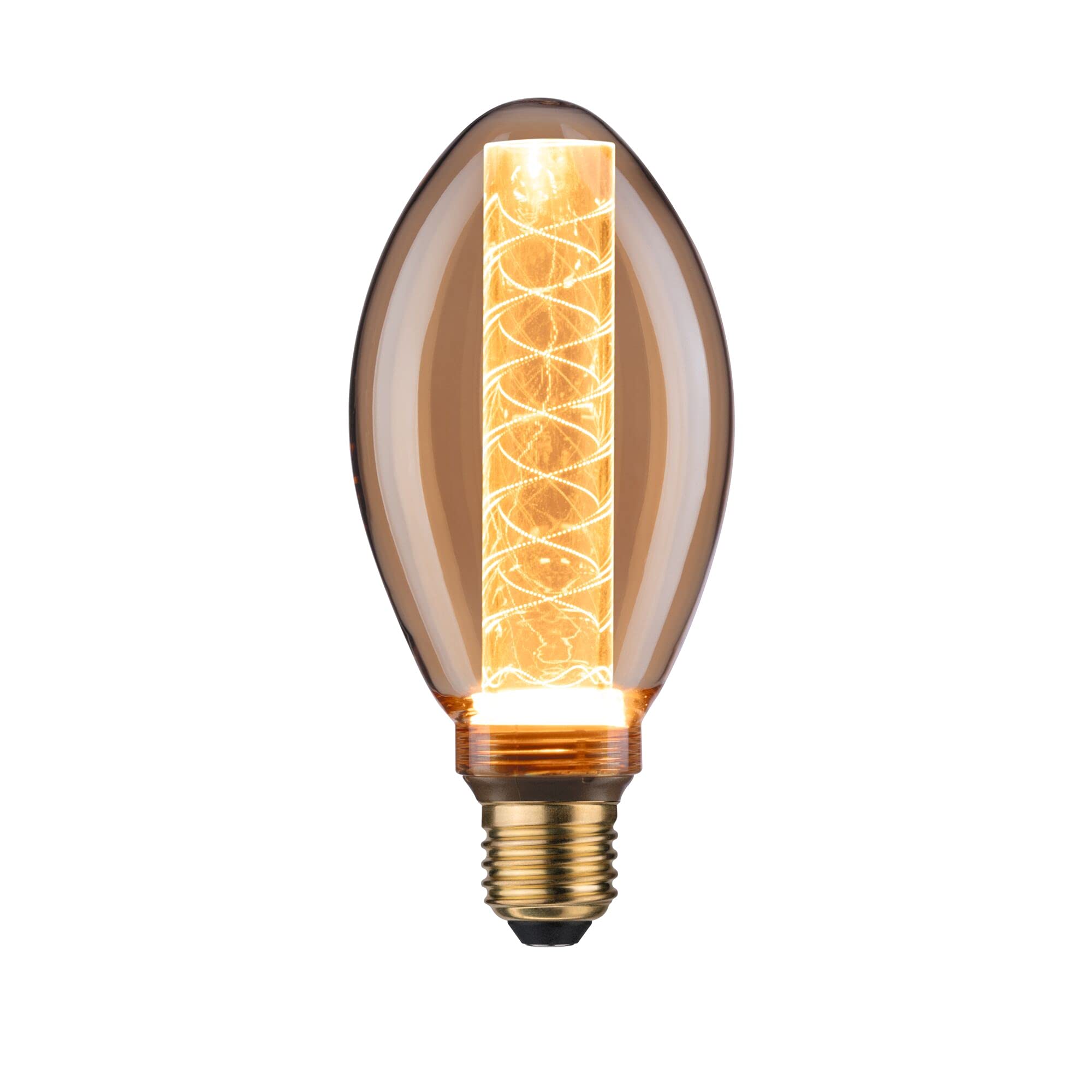 Paulmann 28601 LED-Lampe E27 Kerze Ring Gold 1800K