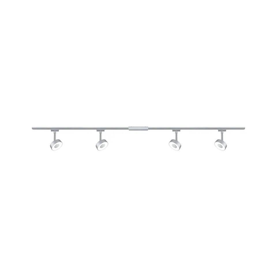Paulmann 96895 URail Circle Schienen-Set 4-flammig Chrom 2700K