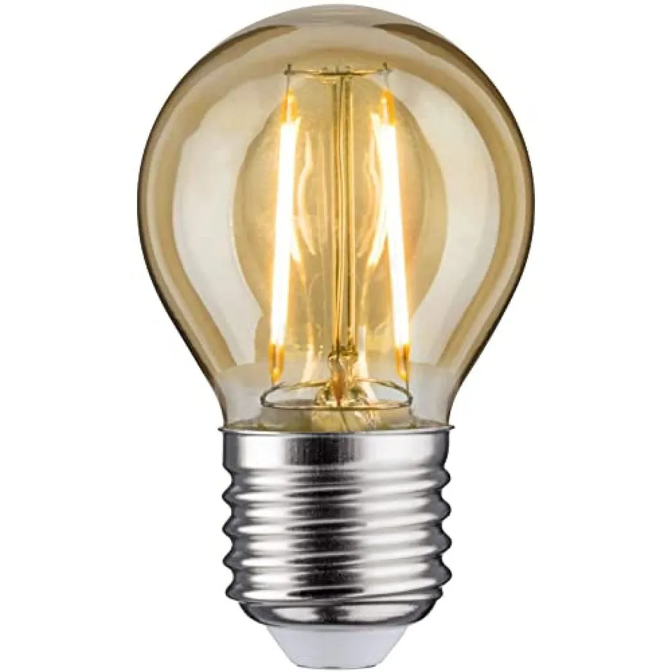 Paulmann 28479 LED Tropfen E27 Gold 4,5W warmweiß dimmbar