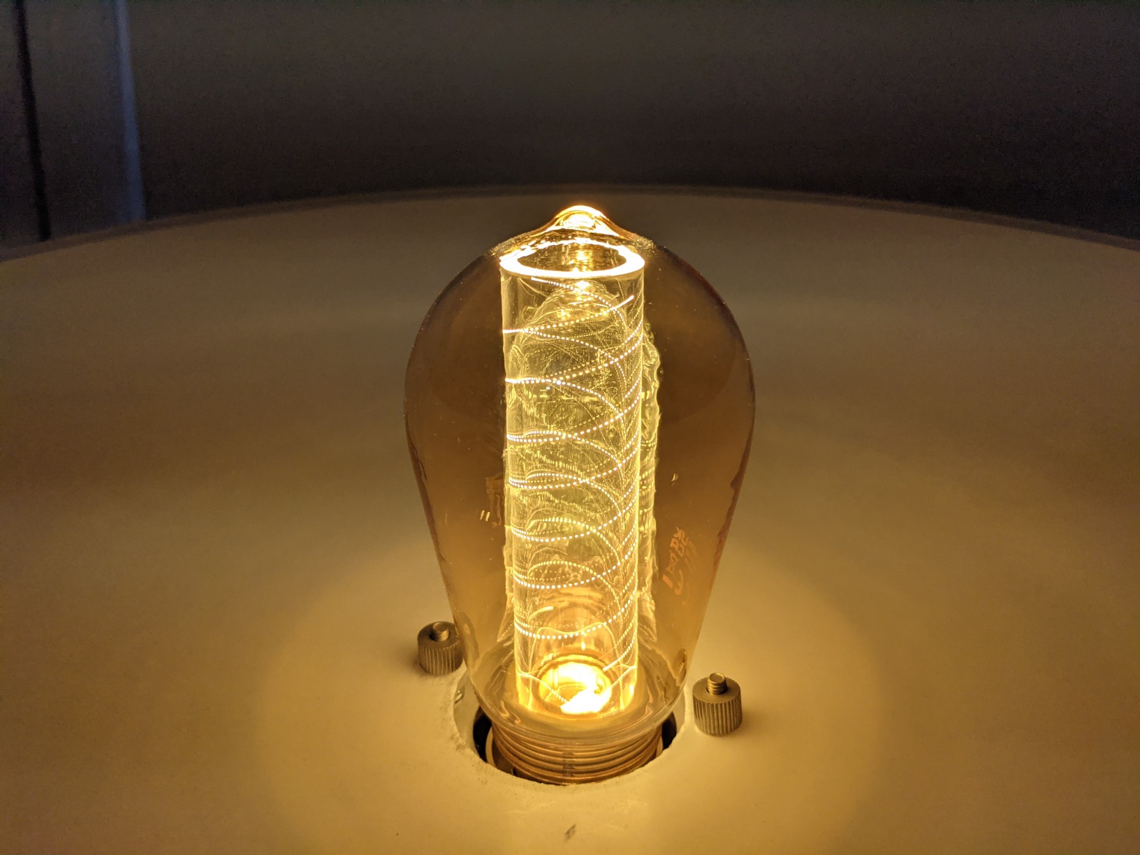 Paulmann InnerGlow 28829 ST64 LED-Birne E27 gold 1800K