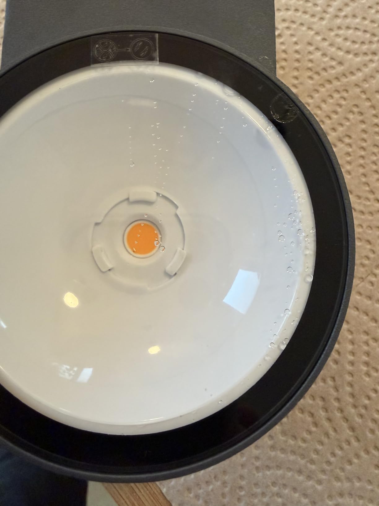 Paulmann Capea LED Wandleuchte Anthrazit IP44 2200K
