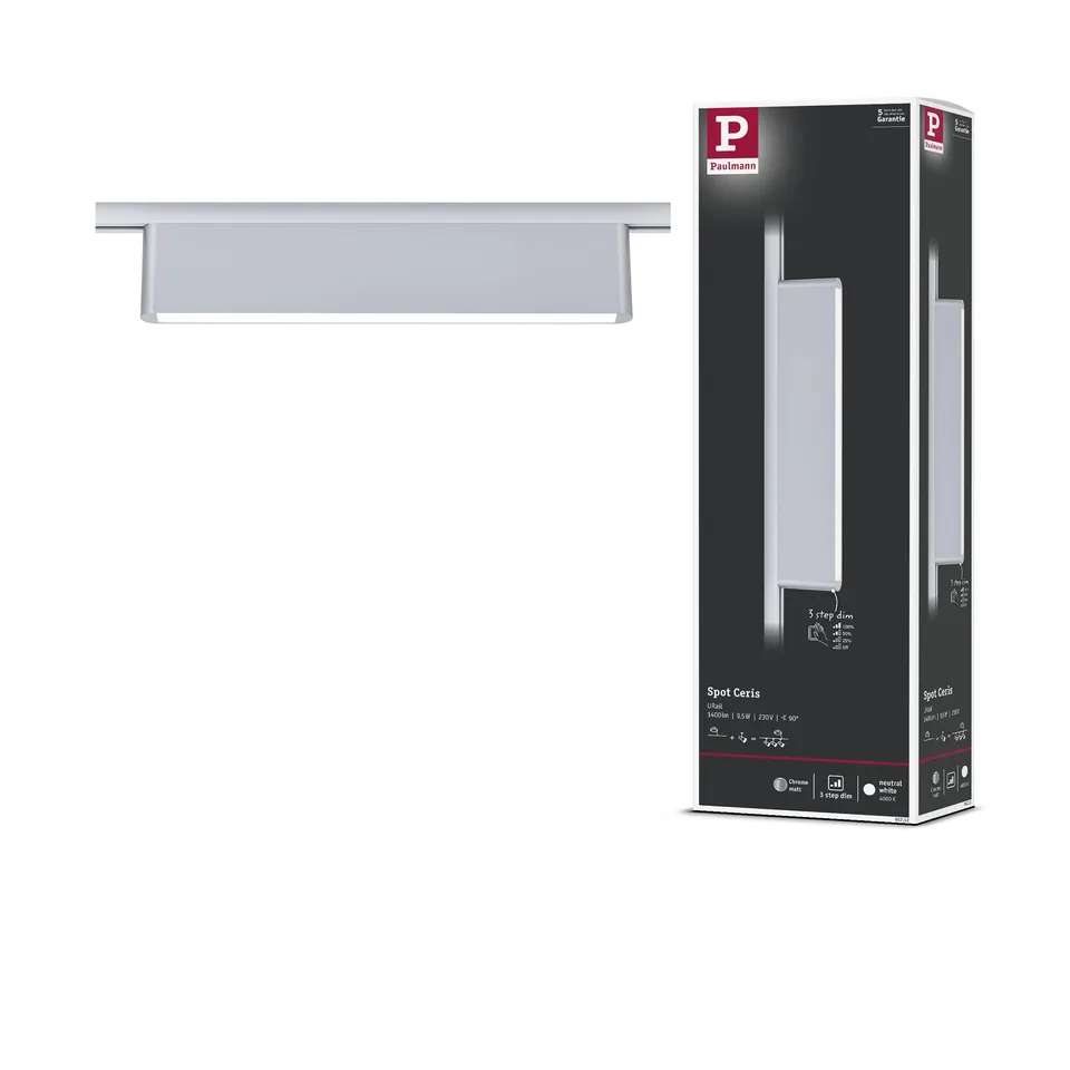 Paulmann URail 95712 Ceris Lightbar Chrom matt 4000K