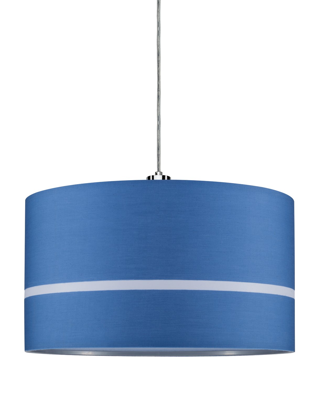 Paulmann URail Tessa Lampenschirm blau Stoff max. 50W