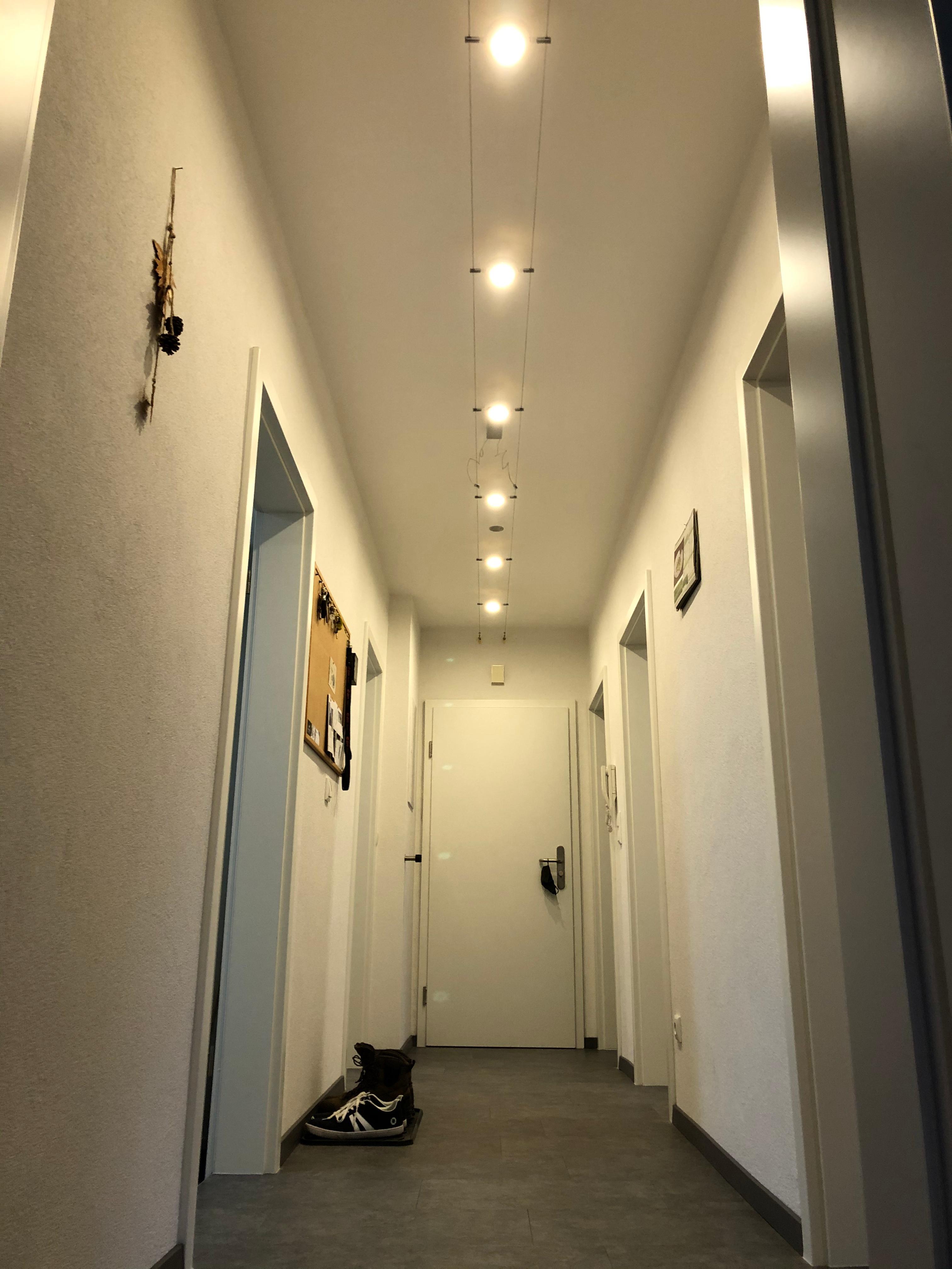 Paulmann Seilsystem 941.06 LED Seilleuchten 6er Set Weiß matt