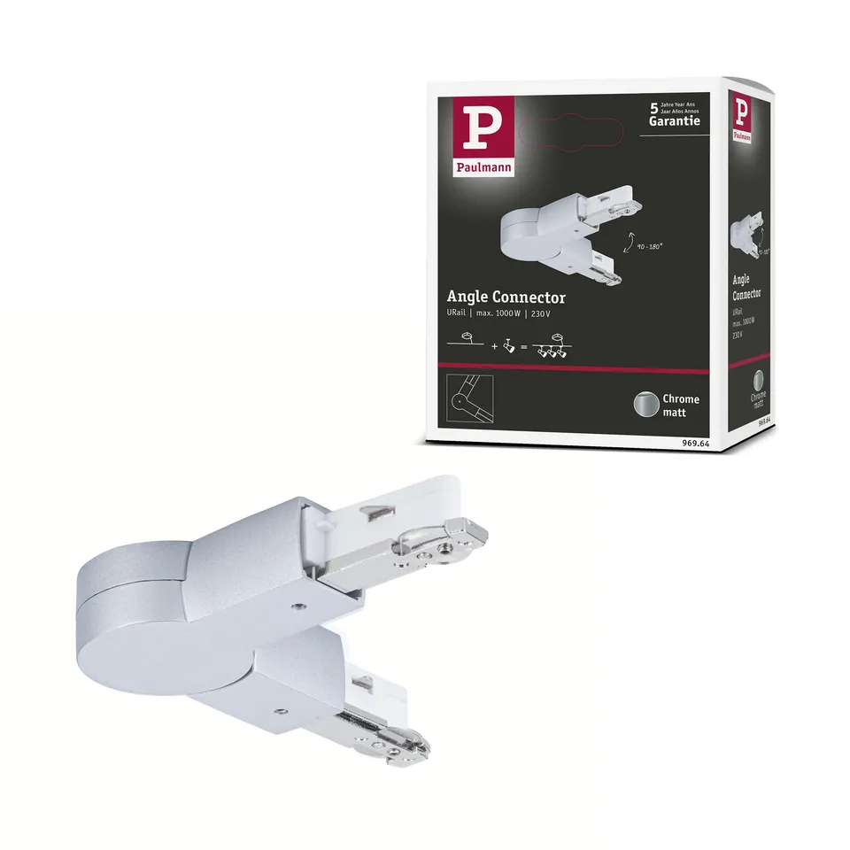 Paulmann URail 96964 Verbinder Gelenk Chrom matt 159mm